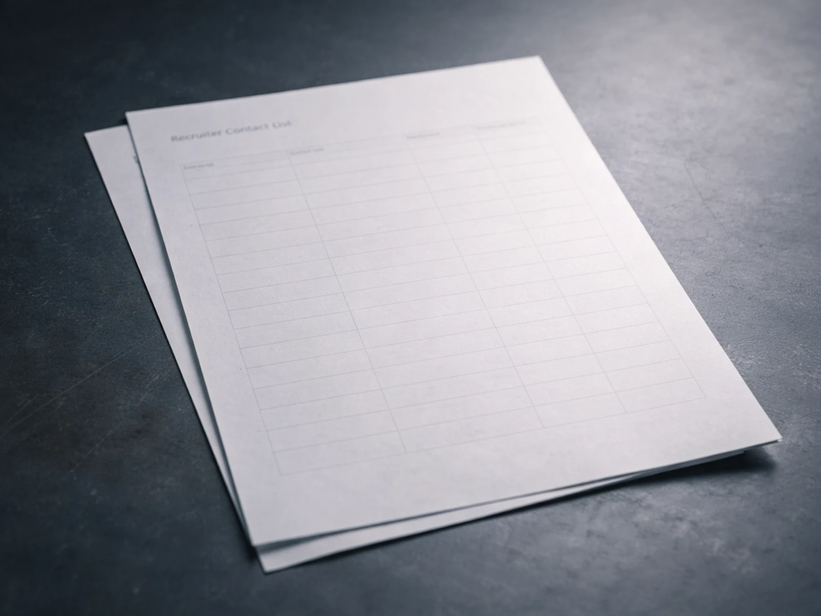 Recruiter & Company List